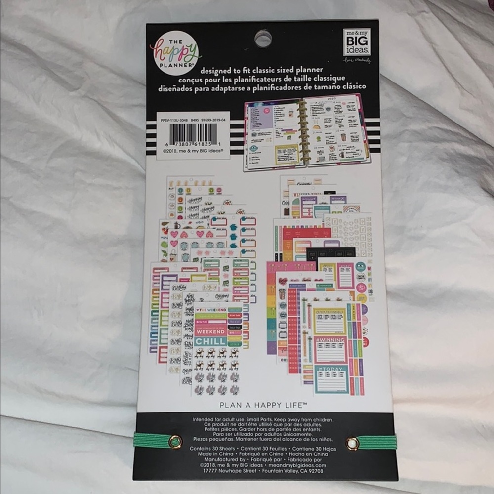 The Happy Planner Essential Planning Sticker Pack - Picture 2 of 16